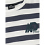 T-Shirt Indian Stripe White 1103 Cloud