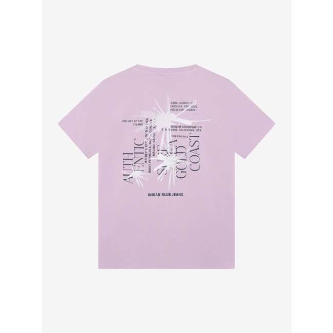 T-Shirt Chest and Backprint Purple 6193 Fair Orchid