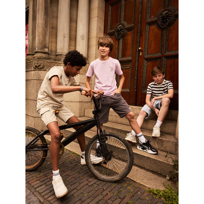 T-Shirt Chest and Backprint Purple 6193 Fair Orchid