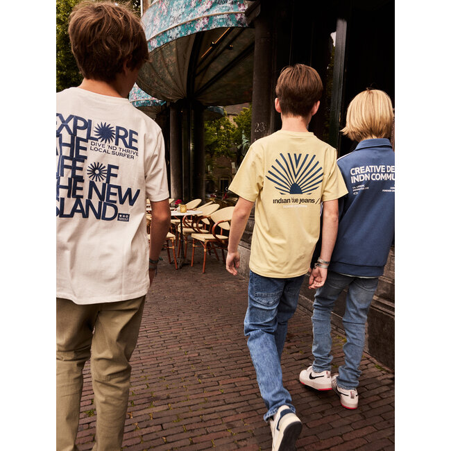 Loose Fit T-shirt Indian Yellow 3152 Dusty Yellow