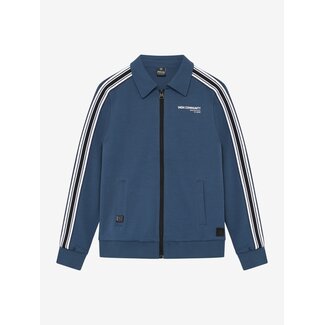 Indian Blue Jeans Zip Jacket IND Tape Blue 7100 Ensign Blue