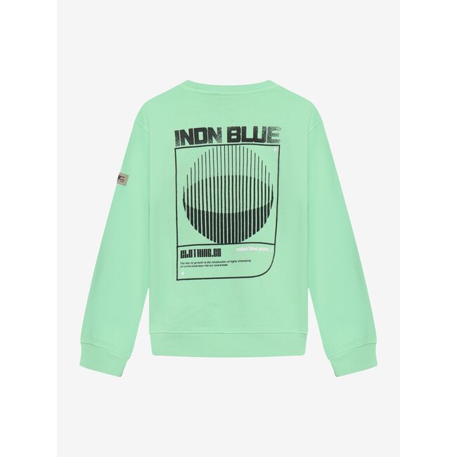 Loose Fit Sweat IND Washed Green 9316 Fresh Green