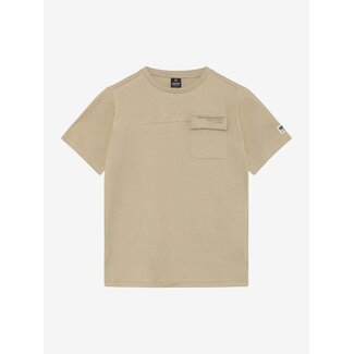 Indian Blue Jeans Loose Fit T-Shirt Structure Sand 2147 Light Sand