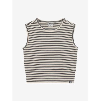 Indian Blue Jeans Cropped Top Stripe Sand 2020 Sandshell