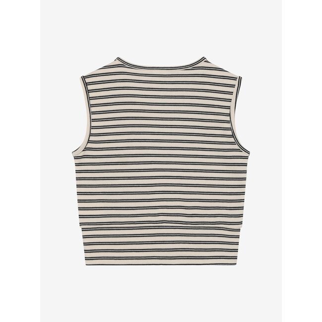 Cropped Top Stripe Sand 2020 Sandshell