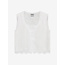 Sleeveless Shirt White 1103 Cloud