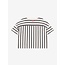 T-shirt Vertical Stripe White 1103 Cloud