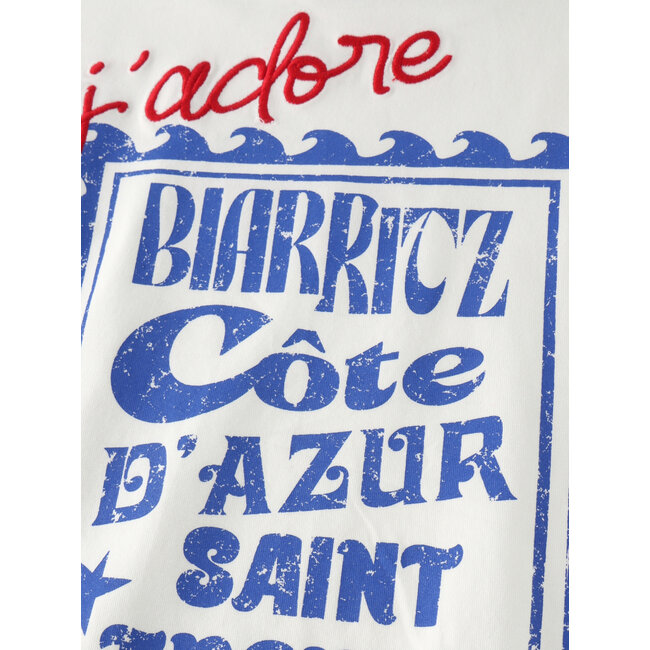 T-shirt Plage White 1103 Cloud