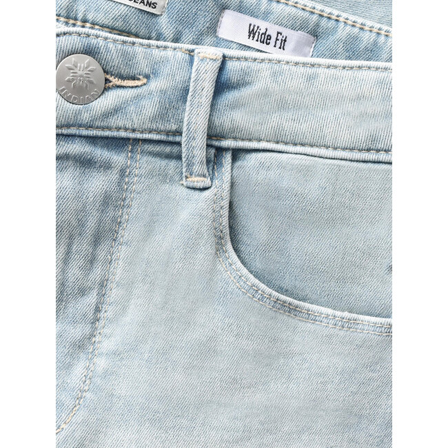 Wide Fit Light Denim  Blue 7166 Used Light Denim
