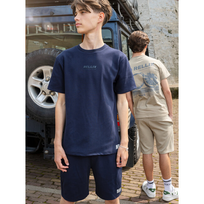 Jog Short Rellix Basic Zip Sand 2589 Sand Dust