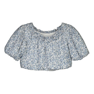 Mayoral Printed dobby top             30 Sky blue