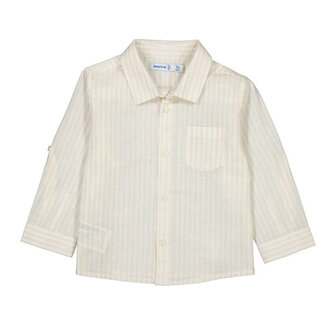Mayoral L/s linen shirt               41 Hemp