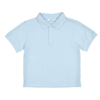 Mayoral Basic s/s polo                15 Sky blue