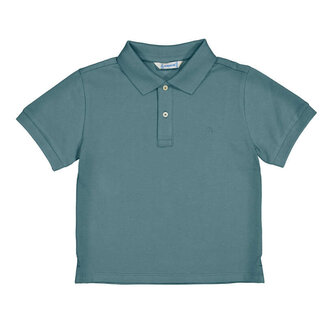 Mayoral Basic s/s polo                12 Seaweed