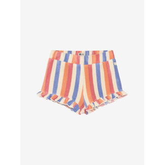 DAILY7 Terry Shorts Striped Rose 5608 Heather Rose