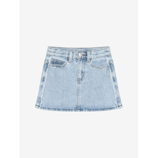 DAILY7 Denim Skirt Blue 7702 Light Blue Denim