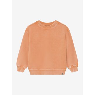 DAILY7 Oversized Sweater Backprint Brown 3328 Sandstone