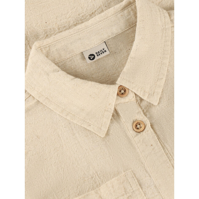 Shirt Longsleeve Linen Sand 2020 Sandshell