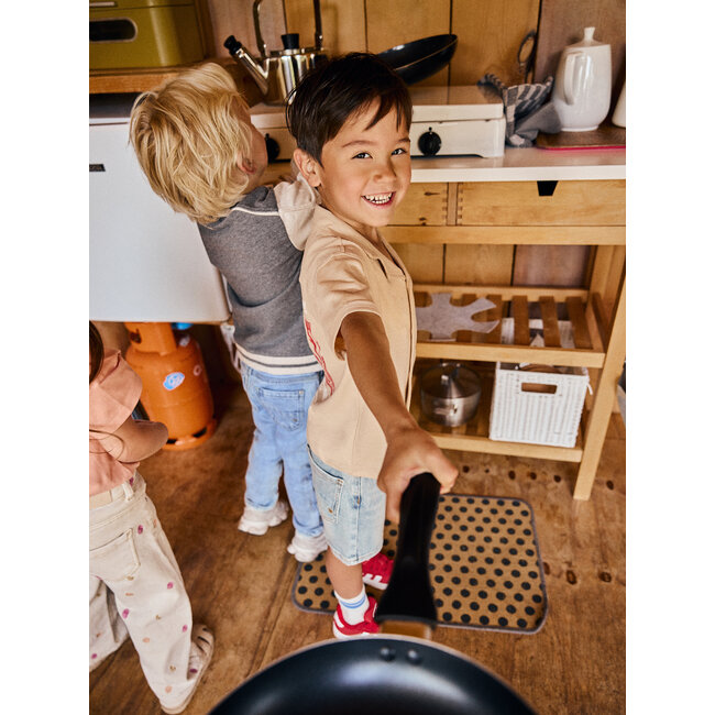 T-shirt Fancy Polo  Sand 2227 Latte Sand