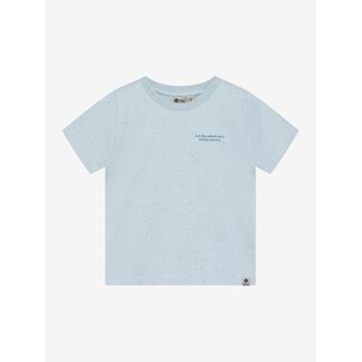 DAILY7 T-shirt Nappy Backprint  Blue 7155 Celestial Blue