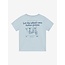 T-shirt Nappy Backprint  Blue 7155 Celestial Blue