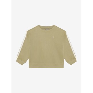 DAILY7 Oversized Sweater Tape Green 9589 Pale Olive Green