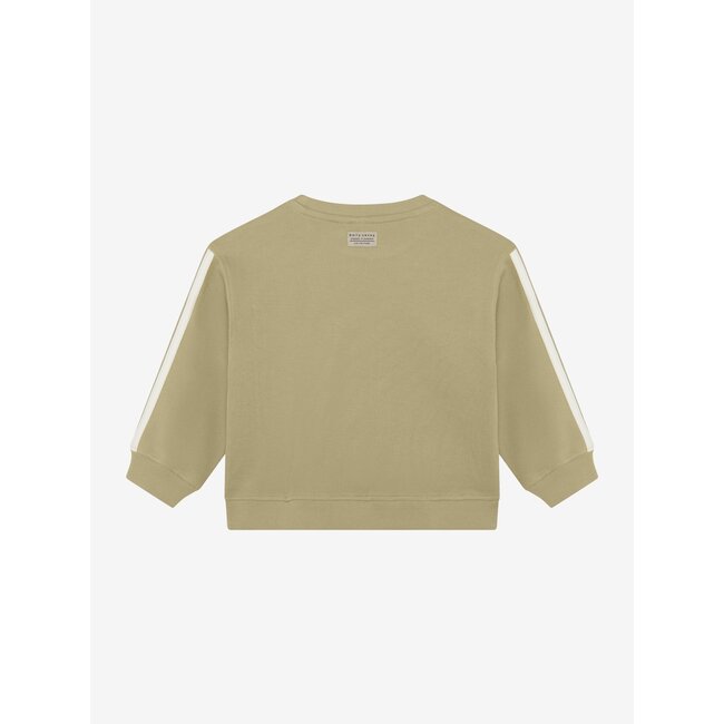 Oversized Sweater Tape Green 9589 Pale Olive Green