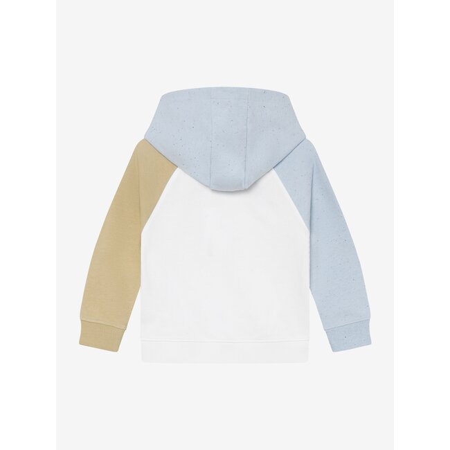 Hoodie Contrast Sweat White 1021 Egret