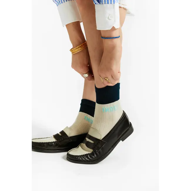 Various Short colour socks Off White