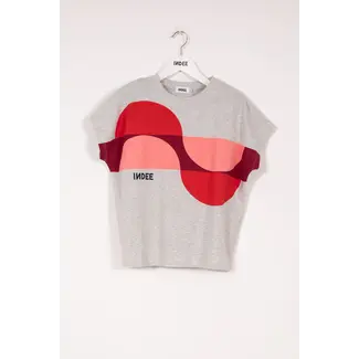 Indee Vision T-Shirt Grey Melange