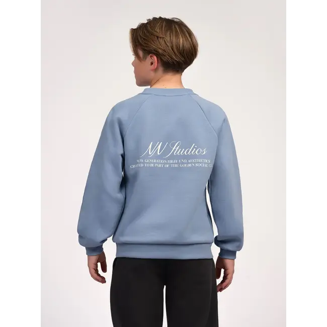 Phoenix Oversized Sweatshirt 7126 Steel Blue