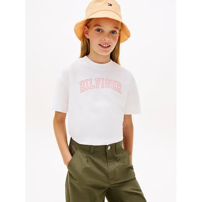 VARSITY TEE SS, YBR YBR White