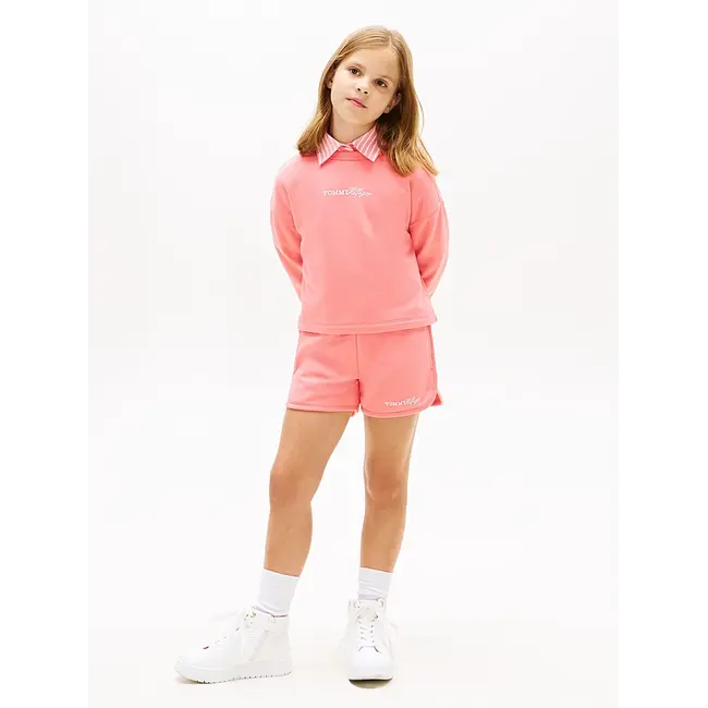 GLITTER TOMMY SHORT, TIE TIE Tropical Blush