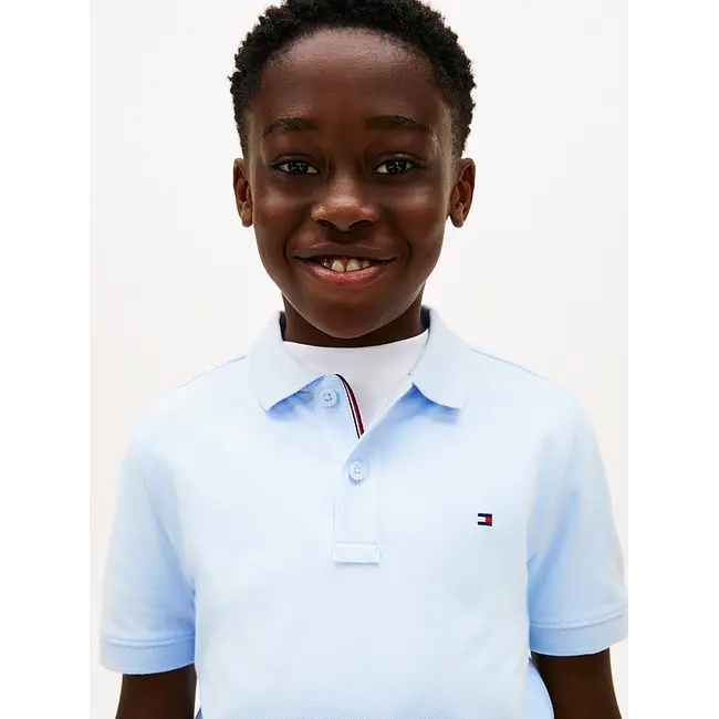 FLAG POLO SS, C3Q C3Q Sweet Blue