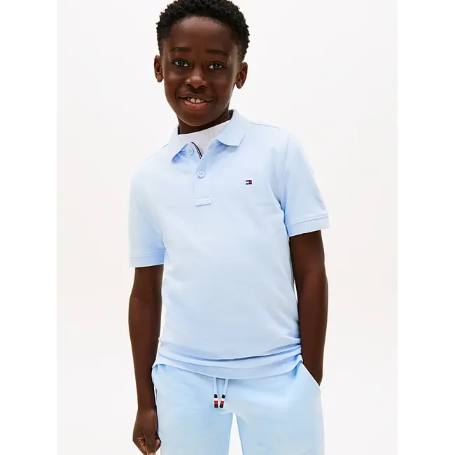 FLAG POLO SS, C3Q C3Q Sweet Blue