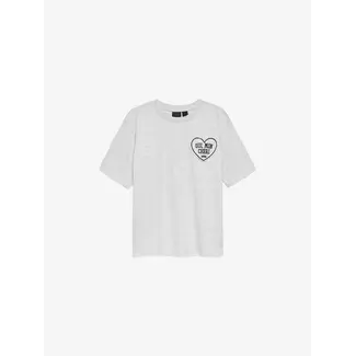 Nik&Nik Levvi Melange T-shirt 1102 Light Grey Melange