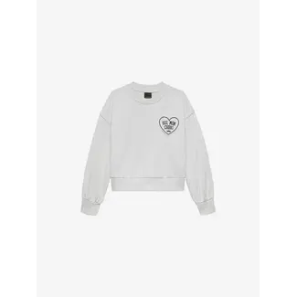 Nik&Nik Levvi Sweatshirt Melange 1102 Light Grey Melange