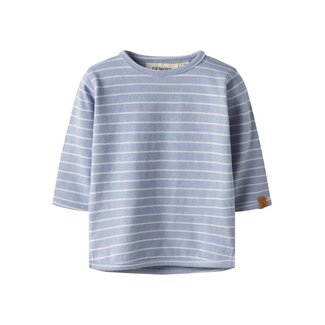 Lil'Atelier NBMBAJA LS Loose Top Zen Blue