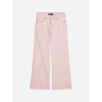 SCOTCH & SODA AMSTERDAM The Wave wideleg jeans 650 DARK PINK Lilac Snow