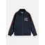 Interlock regularfit zipthrough track top 401 NAVY Sky Captain