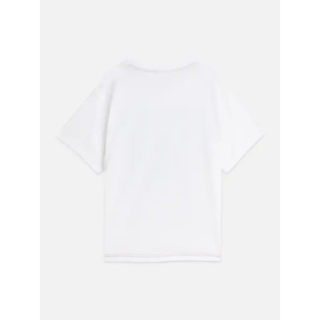 Front artwork relaxedfit Tshirt 101 WHITE/PASTEL Bright White