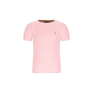 Like Flo Elise Flo girls rib ss shirt 201 Lt pink