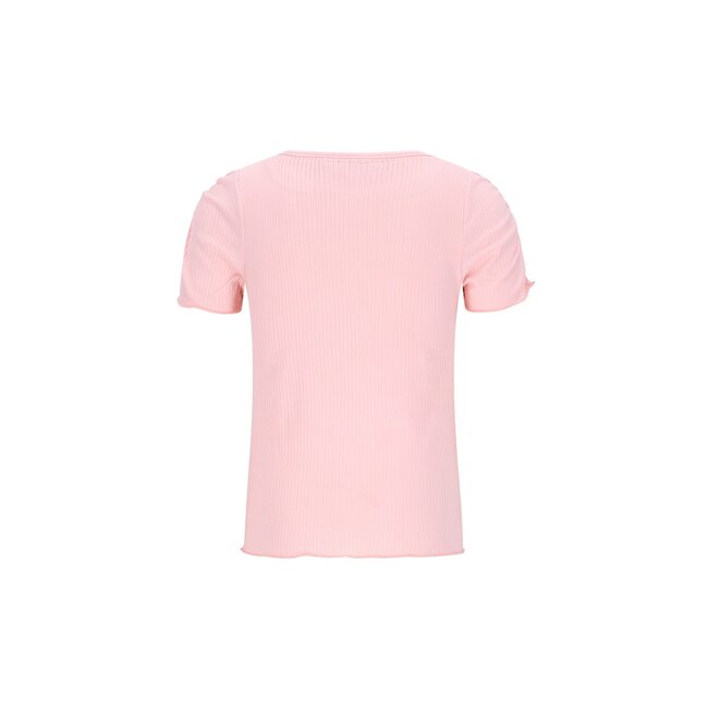 Elise Flo girls rib ss shirt 201 Lt pink