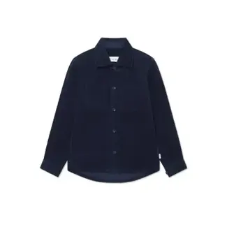 Les Deux Kody Corduroy Overshirt  460 Dark Navy