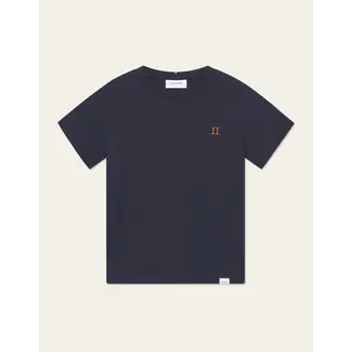 Les Deux LDK100011 Norregaard T-Shirt Kids 460730-Dark Navy/Orange