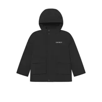 Les Deux Nate Solid Padded Coat  100 Black