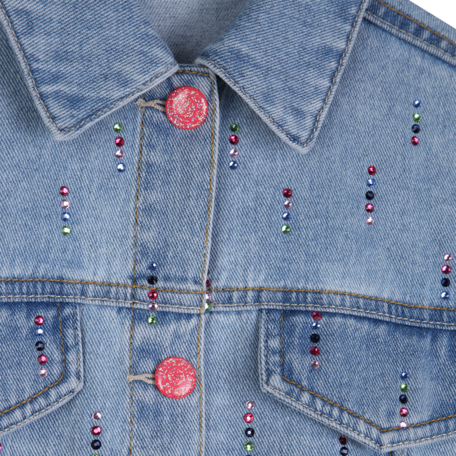 JEANSVEST Z18 DOUBLE STONE+BLEACH