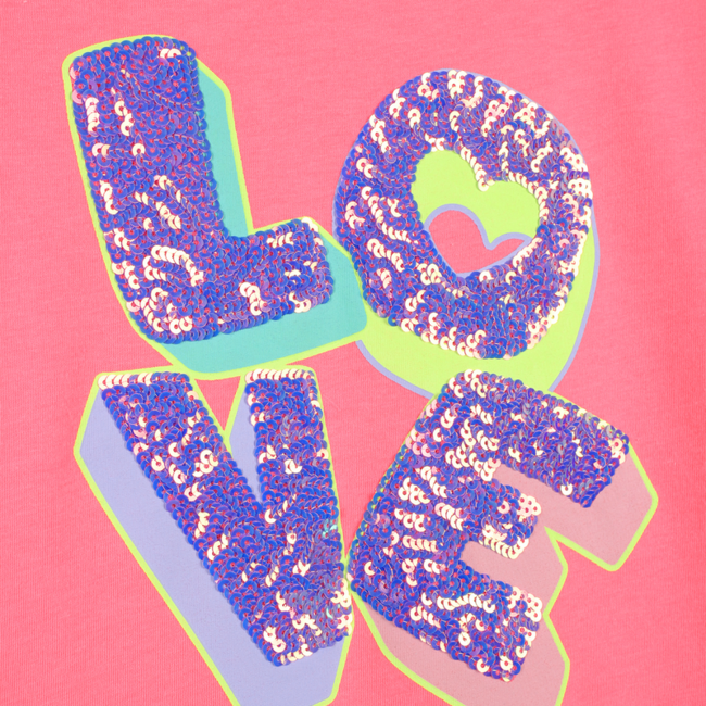 T-SHIRT KORTE MOUWEN 499 FUCHSIA