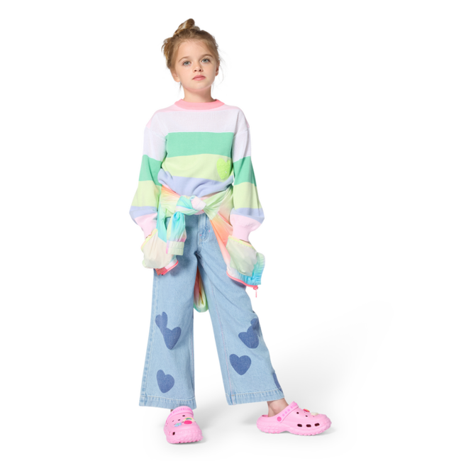 BROEK JEAN Z18 DOUBLE STONE+BLEACH