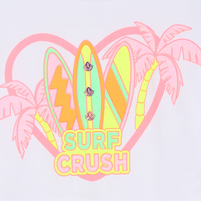 T-SHIRT KORTE MOUWEN 10P WIT ***